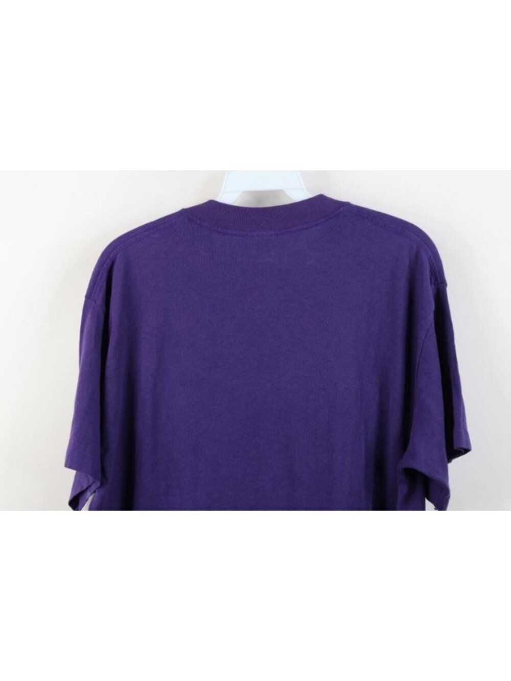 Vintage 90s Mens Large Distressed Colorado Rockies Baseball T-Shirt Purple USA - Picture 13 of 14